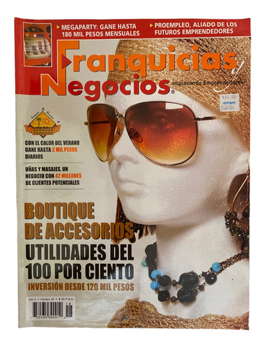 Revista Franquicias Y Negocios #18 Agosto 2006 Año 2 Televis