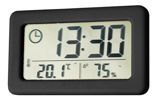 Reloj De Pared Digital Monitor De Humedad Temperatura