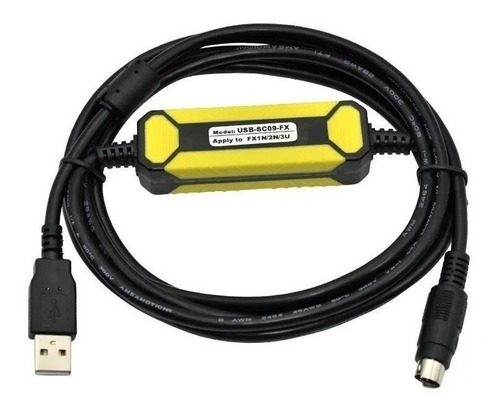 Cable De Programación Fx-usb-aw Para Plc Mitsubishi Melsec