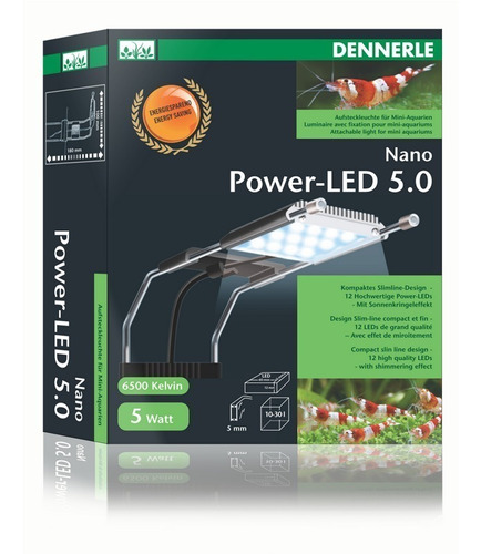 Lampara Led Pro Para Acuario Plantado Dennerle 5 W