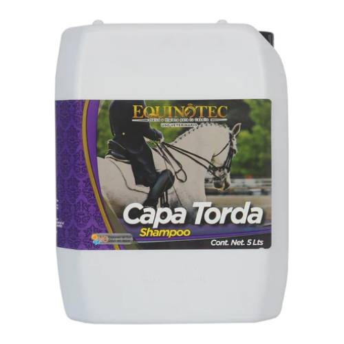 Equinotec Capa Torda Shampoo Para Caballo 5 Lts