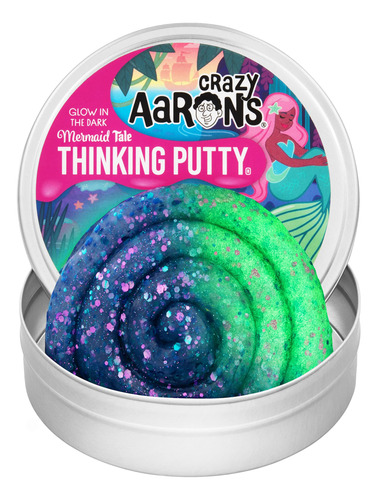 Crazy Aaron's Mermaid Tale Thinking Putty® - ¡brilla En La O