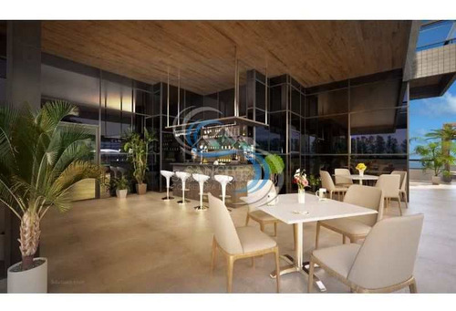 Imagem 2 de 18 de Magnífica Cobertura No Canto Do Forte Em Praia Grande,5 Suites, 1 Master - V2739