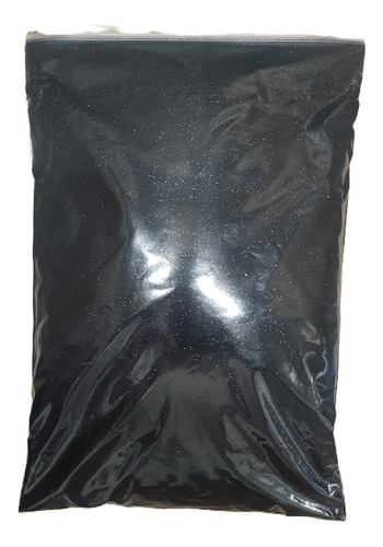 Glitter / Gibre / Purpurina Por 1 Kg Color Negro