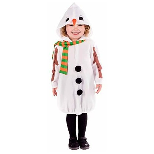 Disfraz De Muñeco De Nieve Para Niños Fun Shack, Niños Peque