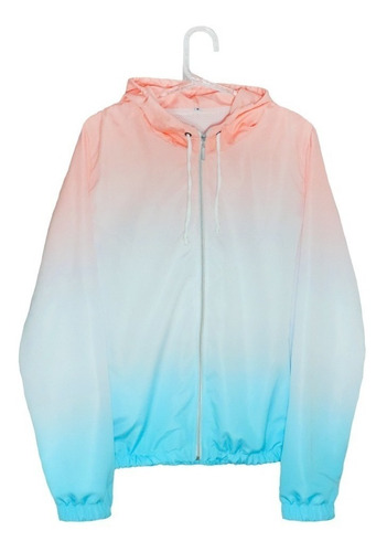 Jaqueta Corta Vento Degradê Colors Windbreaker Trust Tye Die