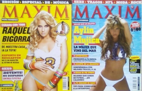 Raquel Bigorra, Aylín Mujica. Maxim. # 43 Y 54. 2005-06. 2x