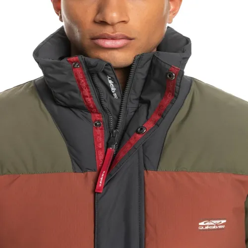 Campera Quiksilver Nomad Hombre Con Capucha, Otoño