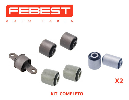 Set De Bujes  Meseta Trasera Mazda 3  ( 14 Piezas )