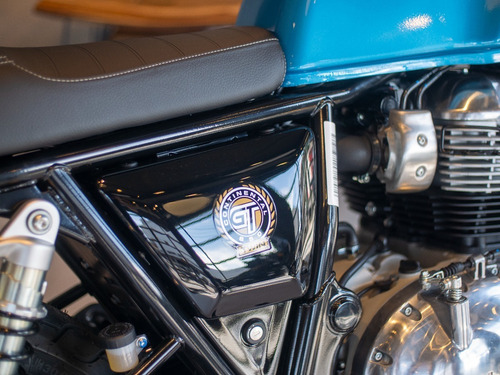 Imagen 9 de 25 de Royal Enfield Continental Gt 650 Azul Reserva Disponible