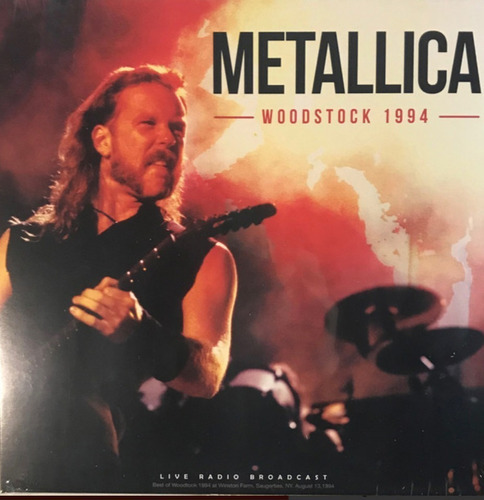 Metallica  Woodstock 1994 Vinilo Nuevo Lp