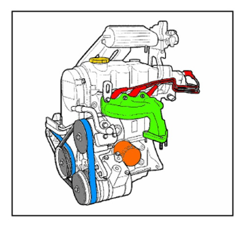 Motor Completo Con Accesorio Y Caja (Reacondicionado)