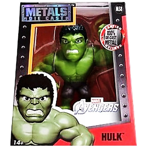 Figura Metal Hulk 11 Cm Art 97728 Wabro