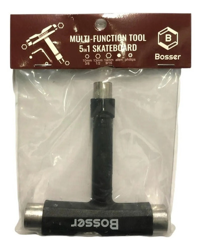 Imagen 5 de 7 de Llave T Herramienta Multifuncion Para Armar Skate Longboard