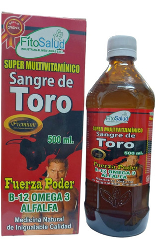 Sangre Toro Multivitaminico, Formato De 500ml.