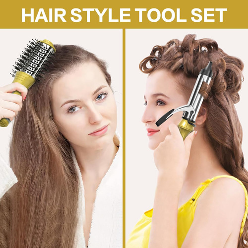 Cepillos Para Cabello Dan Technology Amarillo 600w 110v/220v