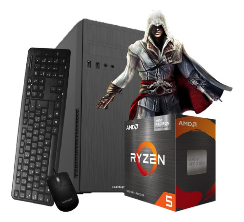 Pc Armada Gamer Amd Ryzen 5 5600g/16gb/1tbssd/off+win10/wifi