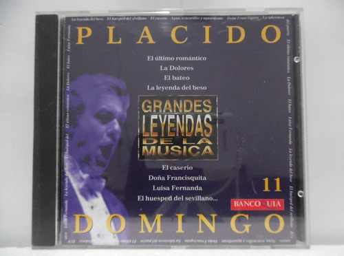 Placido Domingo / Grandes Leyendas De La Música / Cd 