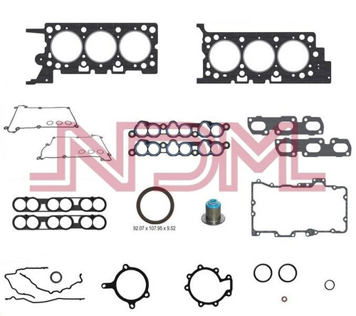 Jgo Juntas De Motor Completo Ford 2.5 V6 24v Dohc 95 46f9 