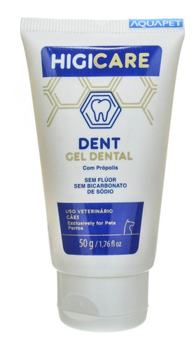 Pet Smack Higicare Dent Gel Dental Para Cães 50g