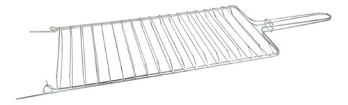 Grelha Dobrável Abaulada Para Churrasqueira 28x80cm Aramefer 1003