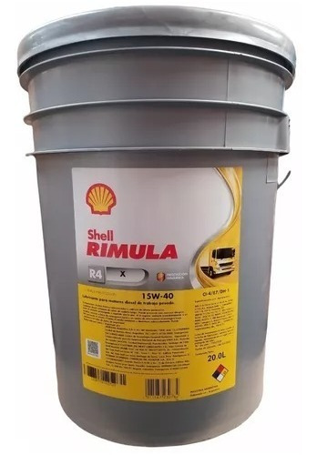 Aceite Shell Rimula R4 15w40 X 20 Litros