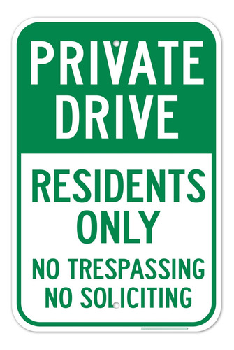 Señal De Transmisión Privada, No Trespassing No Soliciting R