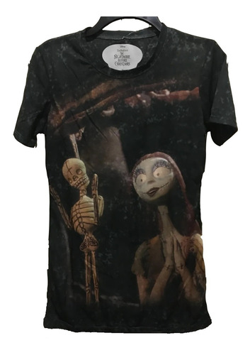 Blusa Dama Playera Sublimada Sally Jack The Nightmare Before