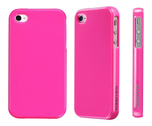 Funda Dausen iPhone 4/4s Tpu Rosada Districomp