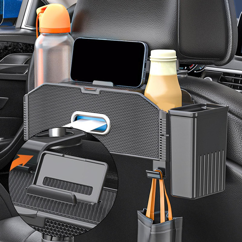 Portavasos Para Reposacabezas Para Asiento Trasero Organizad