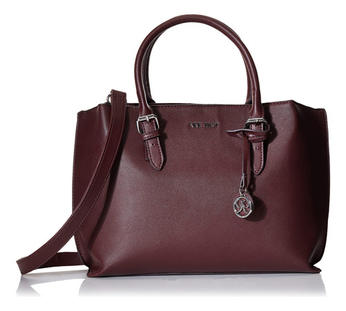 Nine West Doralia Satchel, Merlot