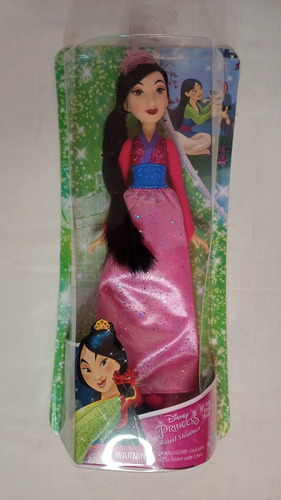 20 Cm - Princesas Disney - Mulan - Brilho Real - Hasbro