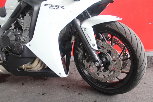Imagem 10 de 11 de Honda Cbr 650 F 650f Cbr650f Abs 2015 Branca Branco