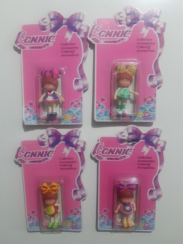 Lote Muñecas Retro Bonnie No Polly Pocket