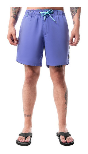 Short Sintetica Gzuck Neon Summer Ii Hombre