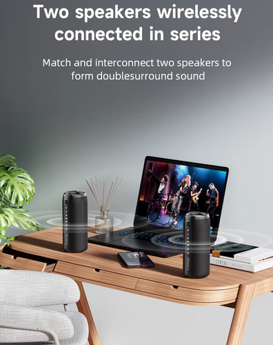 Parlante Bluetooth Zealot S49 Pro Leds Rgb 20w Mejor Q Jbl