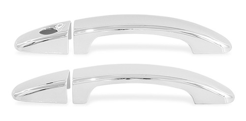 Kit Cromado Retrovisor Maçaneta Ranger 13 A 16 Aplique Capa