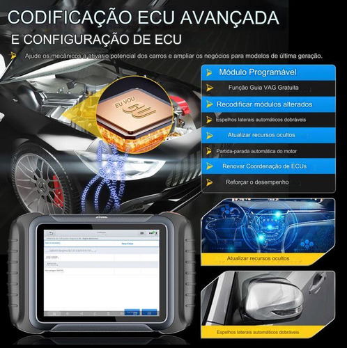 Scanner Automotivo Xtool D8s Mapa De Topplogia Doip Can Fd