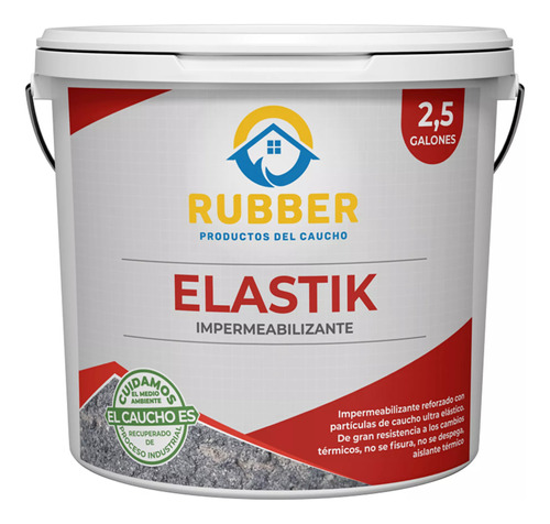Impermeabilizante Elastik Rubber 2.5 Gl