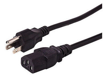 Lot Of 100 3 Prong Ac Power Cord Cable Us Plug For Pc De Cce