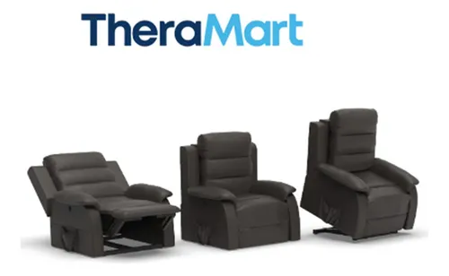 Sillón Theralift Tm3000 Te Eleva Reclina Masajea Y Da Calor | Cuotas sin interés