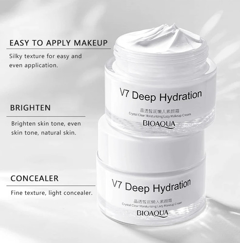 Bioaqua Crema Hidratante De Hidratación Profunda V7