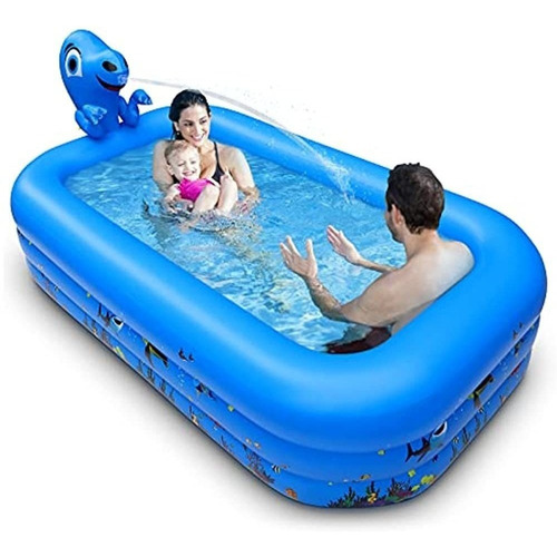 Piscina Inflable Runda, Piscina Para Niños Mejorada De