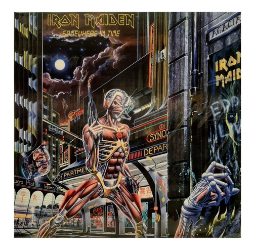 Vinilos De Colección - Iron Maiden Somewhere In Time N°5
