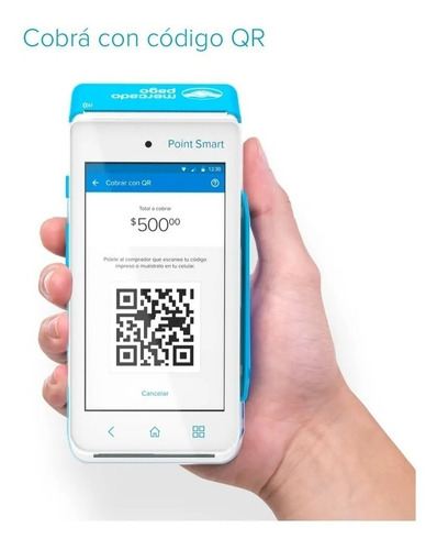 Imagen 7 de 10 de Mercado Pago Point Smart C/chip Celular Plan Gratis - Posnet