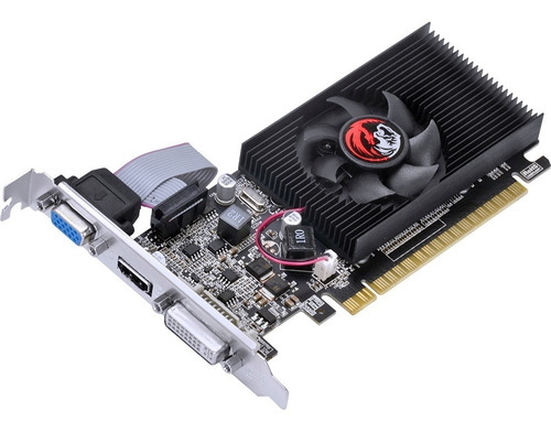 Imagem 2 de 8 de Placa De Vídeo Pcyes Nvidia Geforce G210 1gb Ddr3 64 Bits