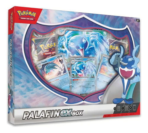Pokemon Tcg Palafin Ex Box Ingles