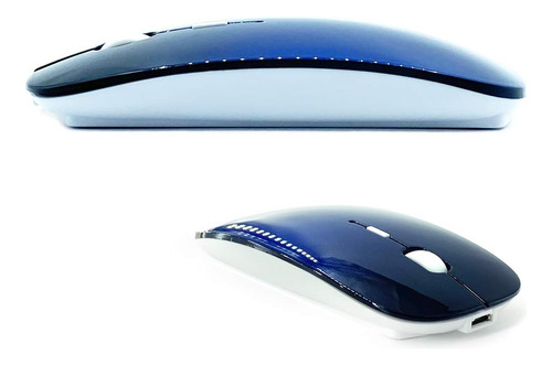 Mouse Bluetooth Klo Para Mouse Sem Fio Para Azul Real)