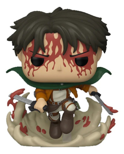 Funko Pop Battle Levi  Ataque A Los Titanes  (10 Cm)