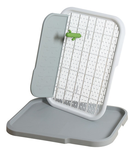 Tapete Entrenador Perro Lavable Con Pared 63x49x24 Ajolopet